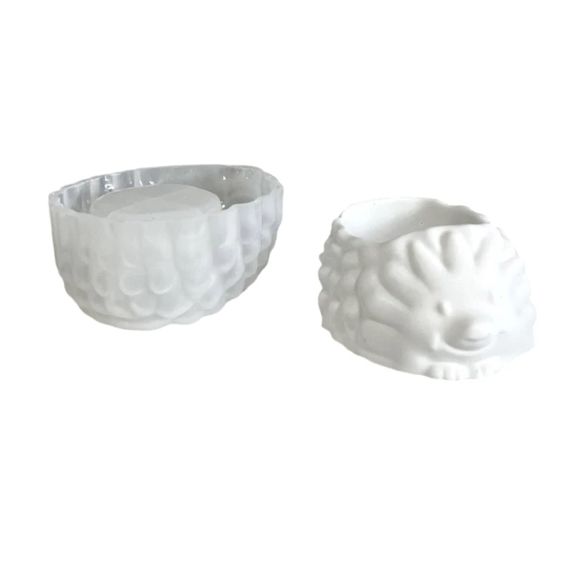 

Make Unique Succulent Containers with This Silicone Hedgehog Concrete Planter Mold for Craft Enthusiasts Daily Use 37JB