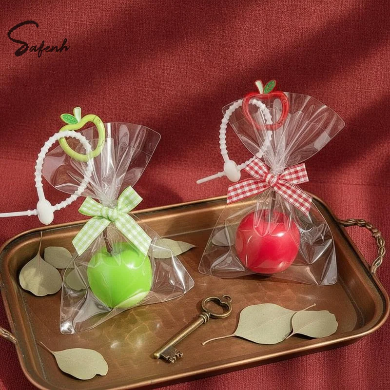 Keychain Bag Keychain Auto Interior Decor Accessories Simulated Fruit Keychain Portable Rearview Mirror Fruit Pendant