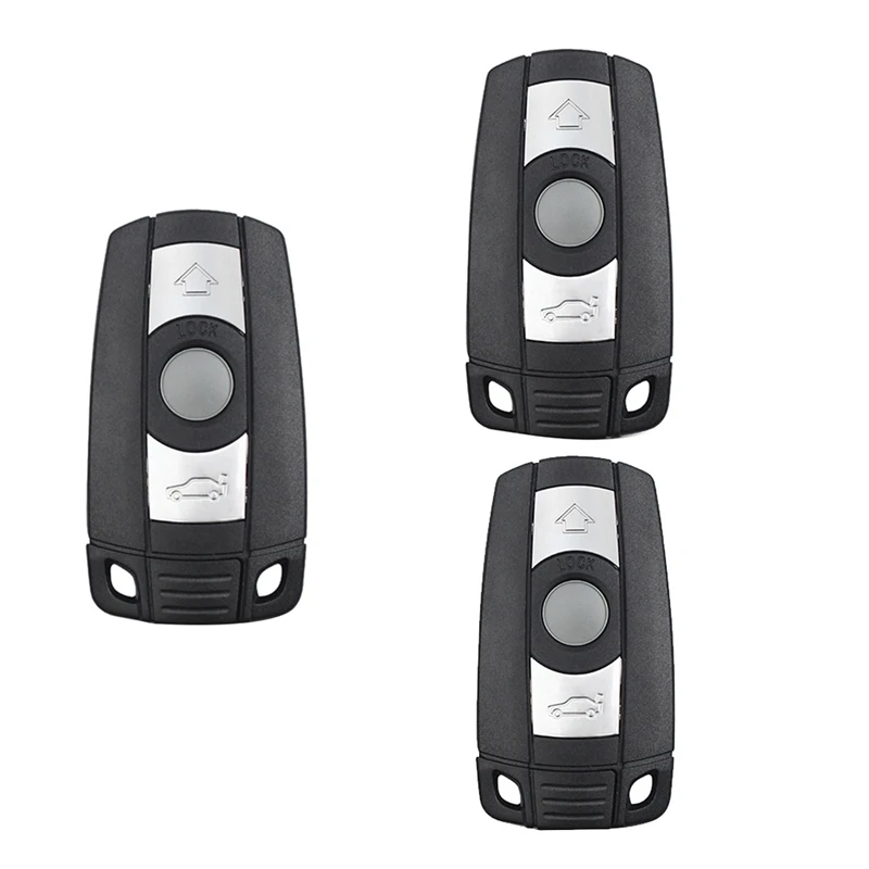 

3 Buttons Remote Key For BMW 1/3/5/7 Series E90 E91 E92 E60 Car Keyless Control ID46 PCF7945 Transmitter Chip 433Mhz