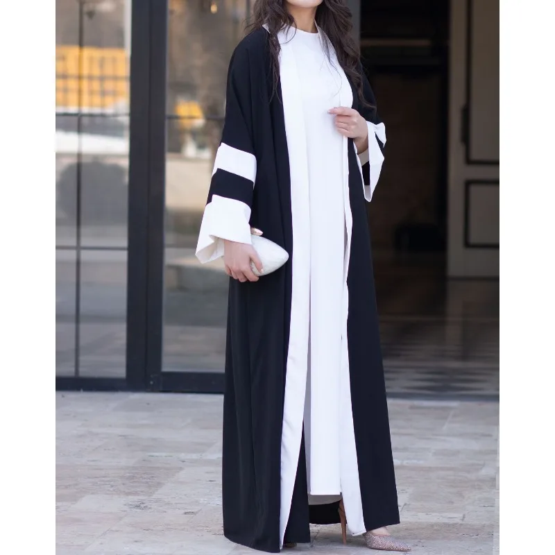Muslim Abaya for Women with Scarf Eid Long Sleeve Morocco Arab Party Dress Long Robe Vestidos Dubai Abayas Modest Kaftan Dresses