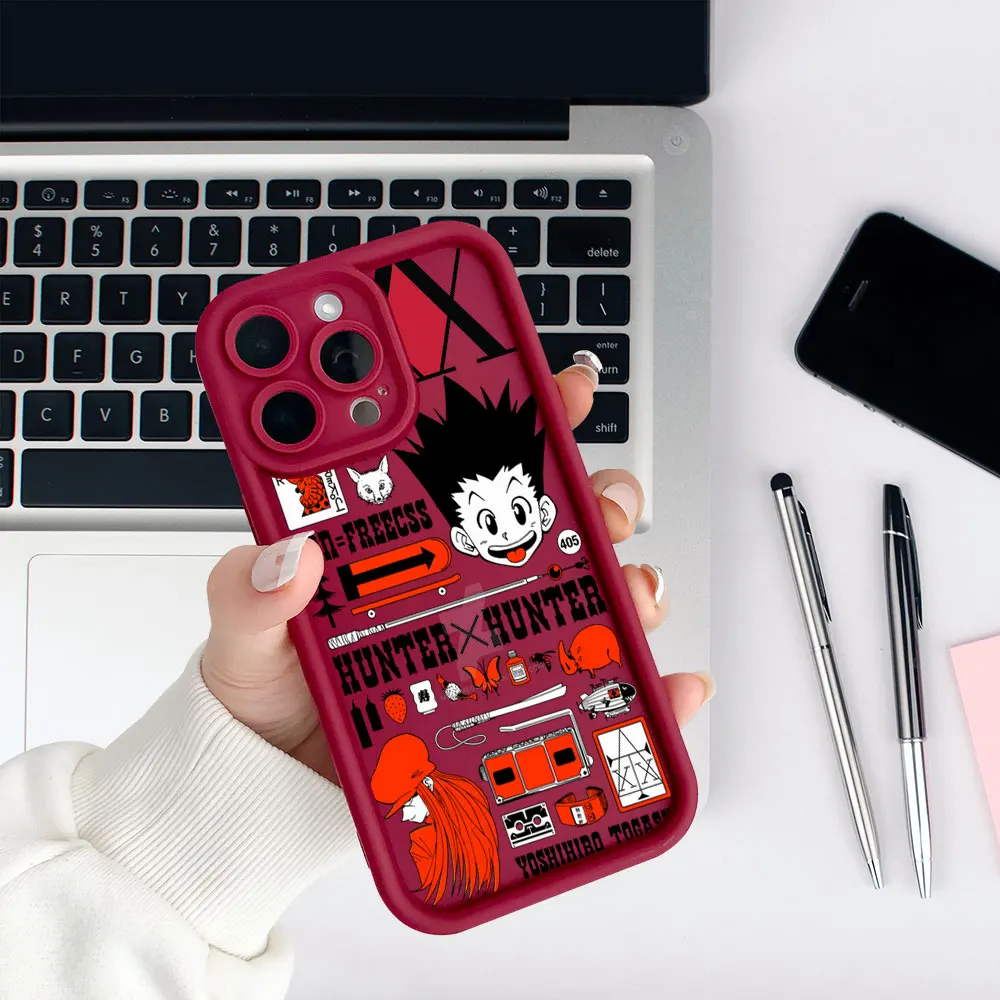 حافظة هاتف Hunter X Hunter Gon Freecss Killua Zoldyck لهاتف OnePlus 12 11 10r 8t Ace Nord Ce 4 3 2 Lite 5G غطاء سيليكون سائل