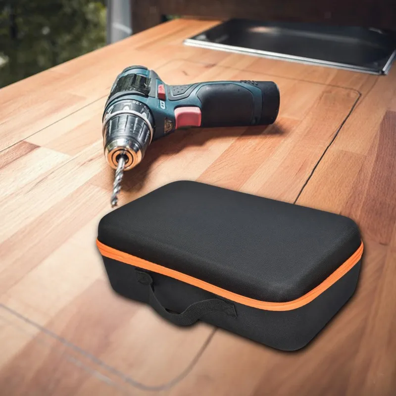 TKOH-Bolsa de herramientas impermeable a prueba de golpes para taladro eléctrico, bolsa de Estuche de transporte, caja de herramientas de 38,5x22x11,5 Cm para herramientas de Hardware de electricista