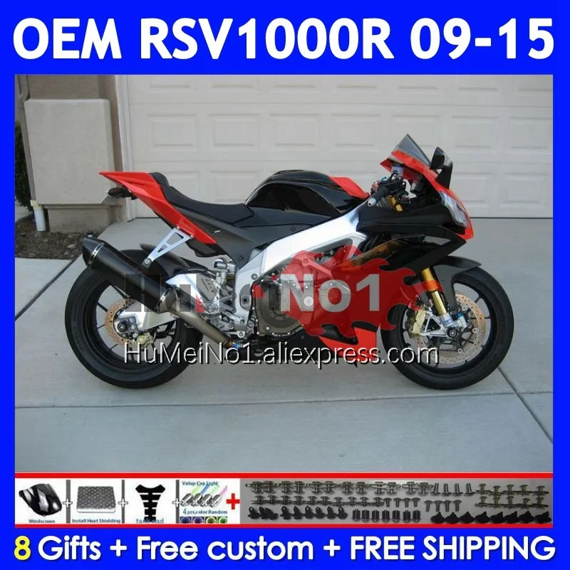 Injection For Aprilia RSV 1000 R 1000R RSV1000RR 315No.135 RSV1000 09 Stock color 11 12 13 15 2009 2010 2012 2013 2015 Fairings