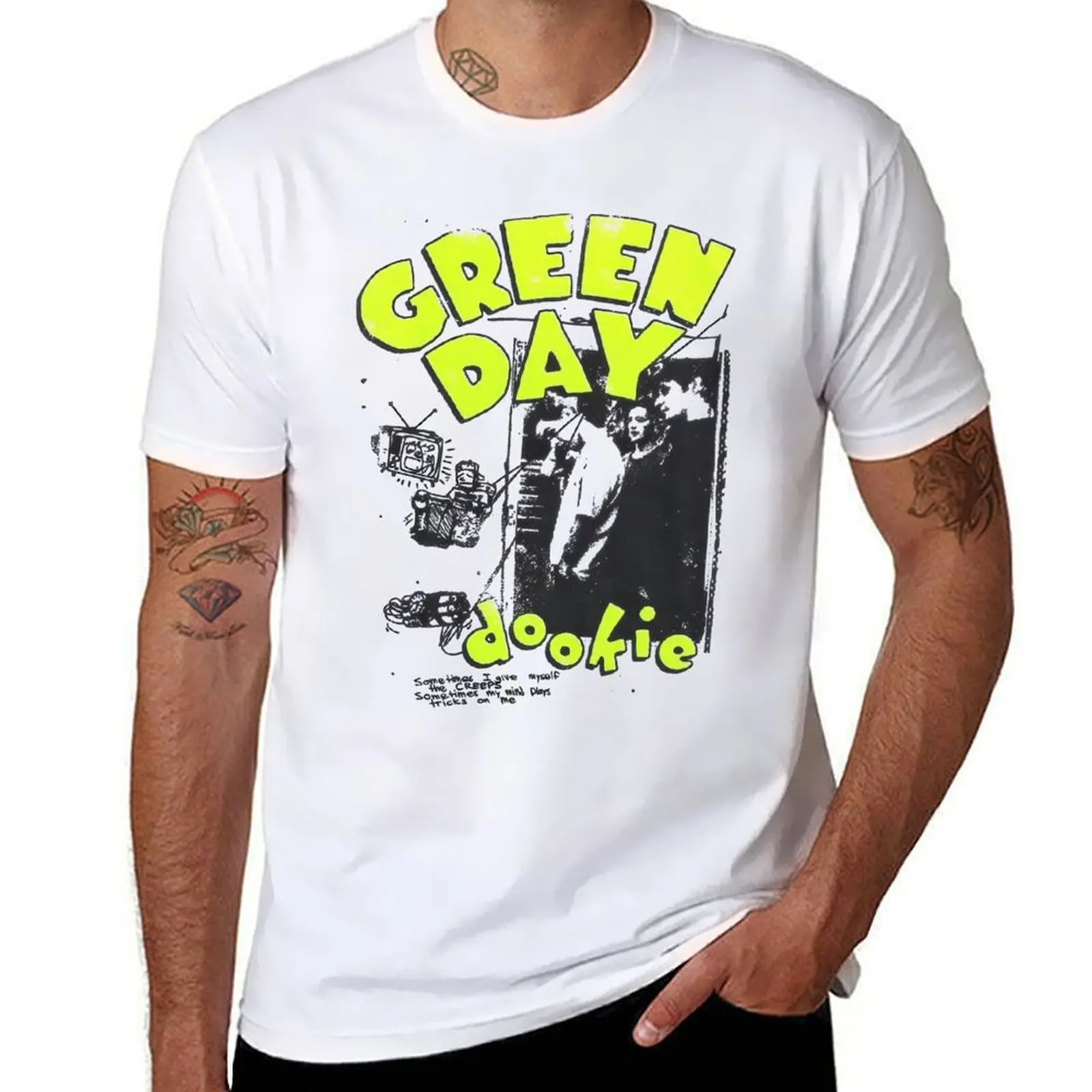 

GD Dookie V2 T-Shirt anime tshirt man t shirt luxury T-Shirt