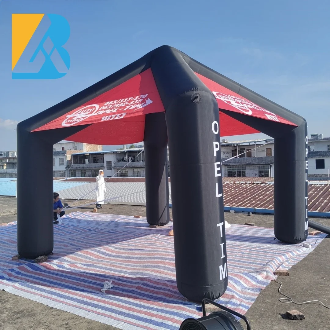 เต็นท์หลังคาเป่าลมขนาดใหญ่แบบสั่งทำพิเศษสำหรับงานโปรโมชั่นและของเล่น