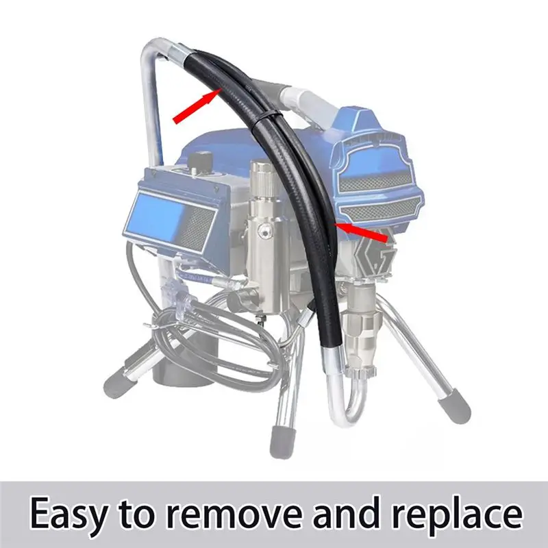 24-Hour Delivery Stainless Steel Suction Hose & Reflux Line Sets,Airless Paint Sprayer Accessories,Compatible With 390 395 490 4
