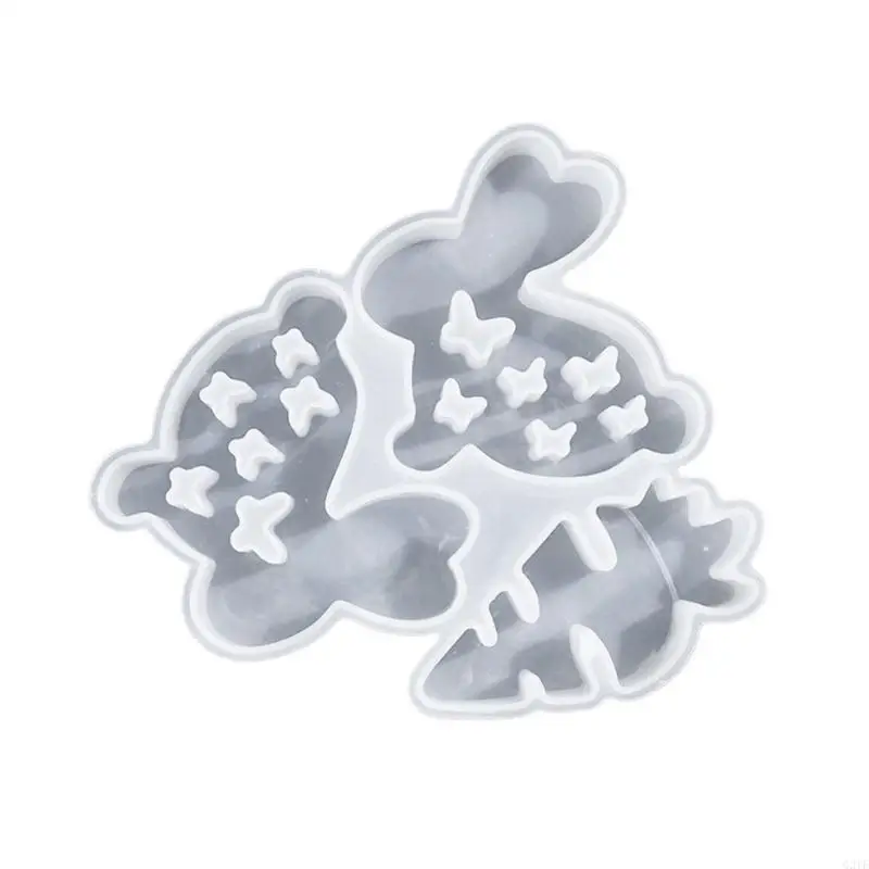 Практические пасхальные кролики и радиосвязаются силиконовые формы для шоколадного мыла для торта и приготовления свечей