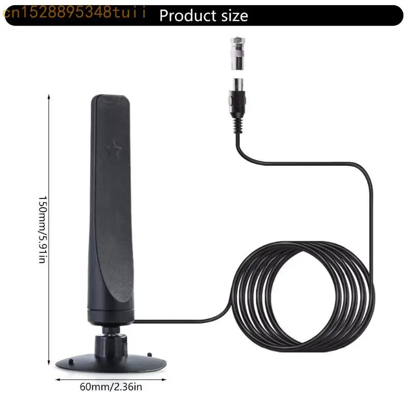 Ăng -ten trong nhà Y4QF với cơ sở ổn định 50 dặm Digital HDTV trong nhà