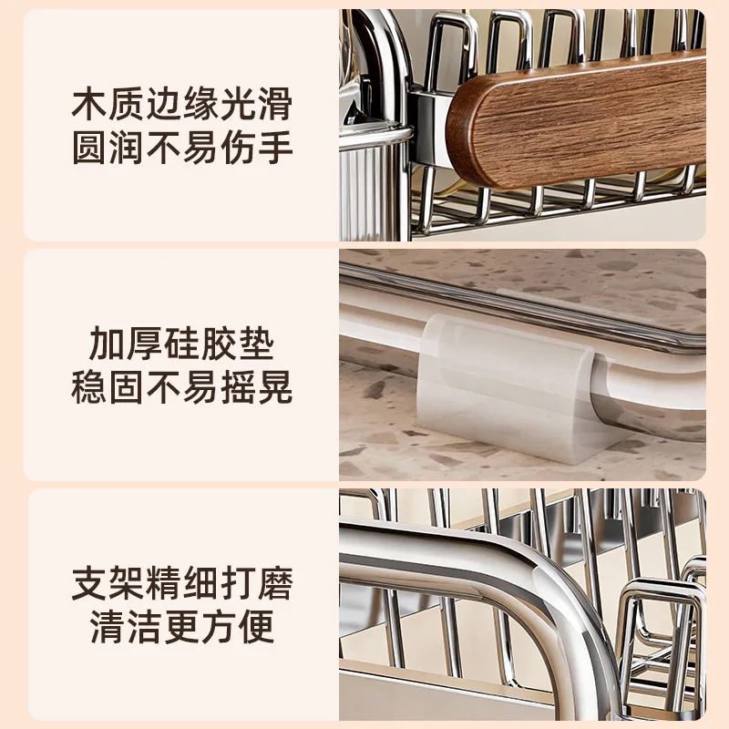 2026 Kitchen spatula storage rack, hanging rack, rotatable hook, stainless steel hook rack, no-drilling countertop