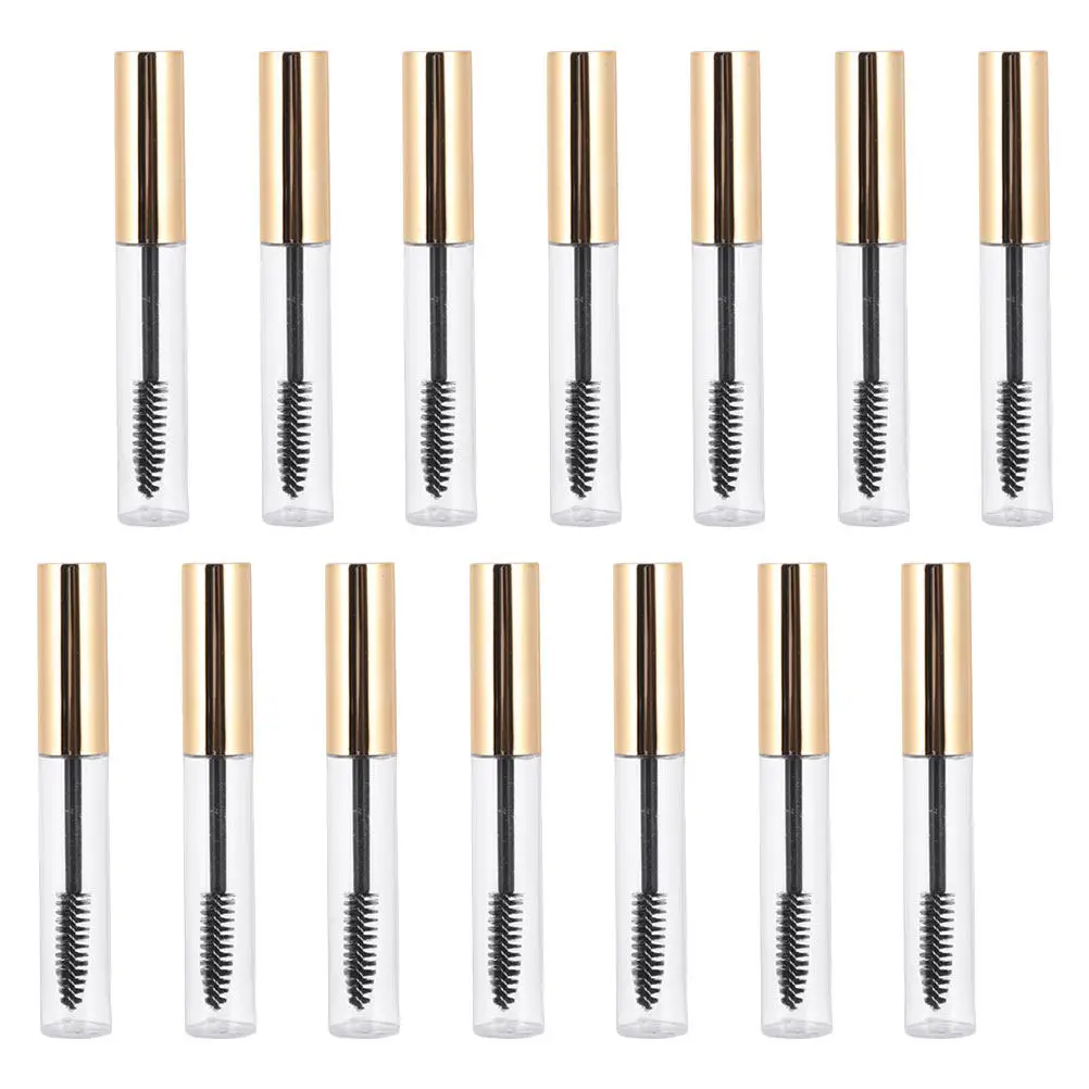 1Set Durable Mascara Containers Simple Design Portable Size Suitable for Travel Business Trips Beautiful Practical