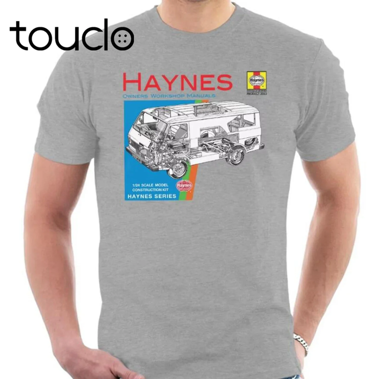 Germany Classic Car Lt Van Campers Bus 100 % Cotton T Shirt for Men Design Tops Harajuku Funny Tee Shirts