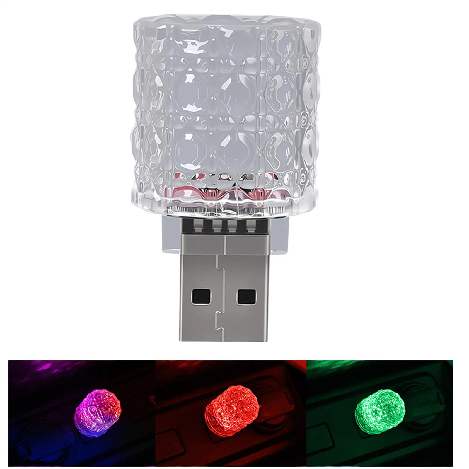 

Car Interior Lights Small Touch Control USB Powered Lamp LED Car Interior Ambient Light For Automotive Truck SUV RV Vehicle
