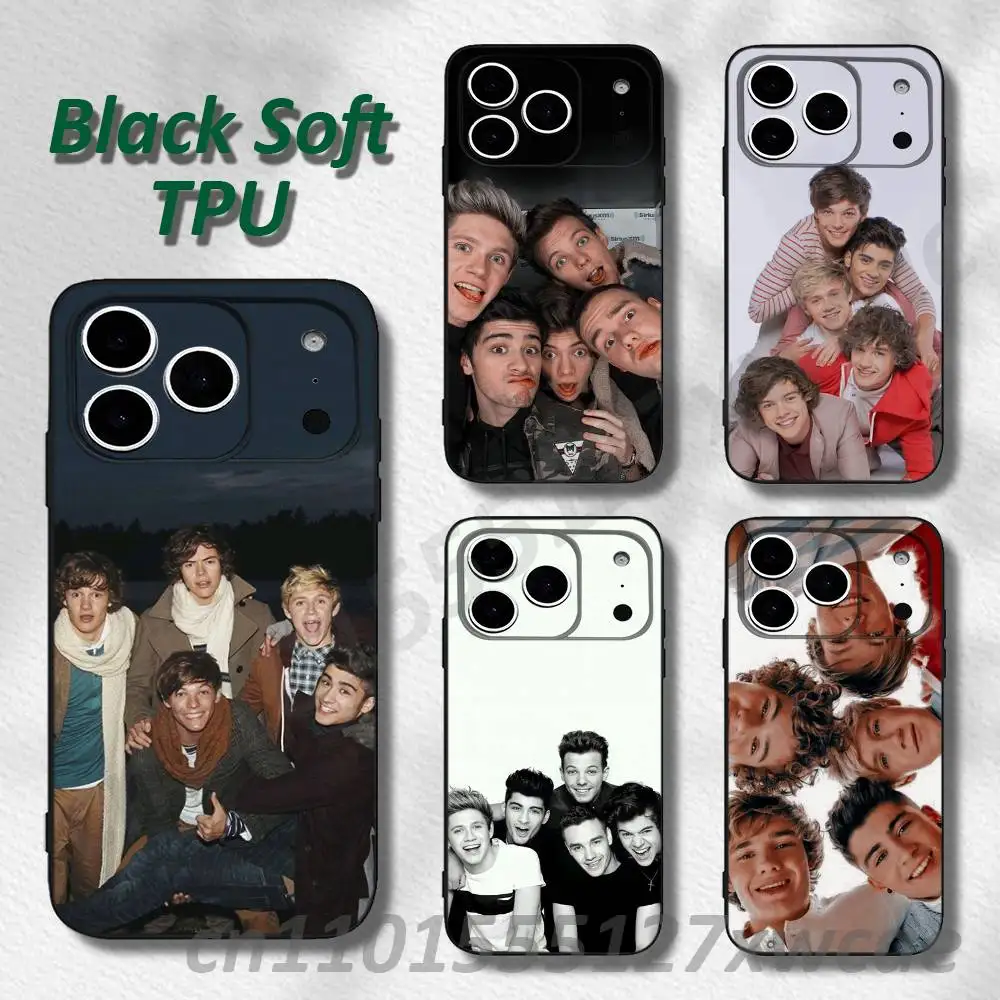 Band O-One Direction OD Phone Case For iPhone 15,16,17,13,14,11,12,Pro,Max,Plus,E,Air,Mini Shockproof Soft Cover Fundas