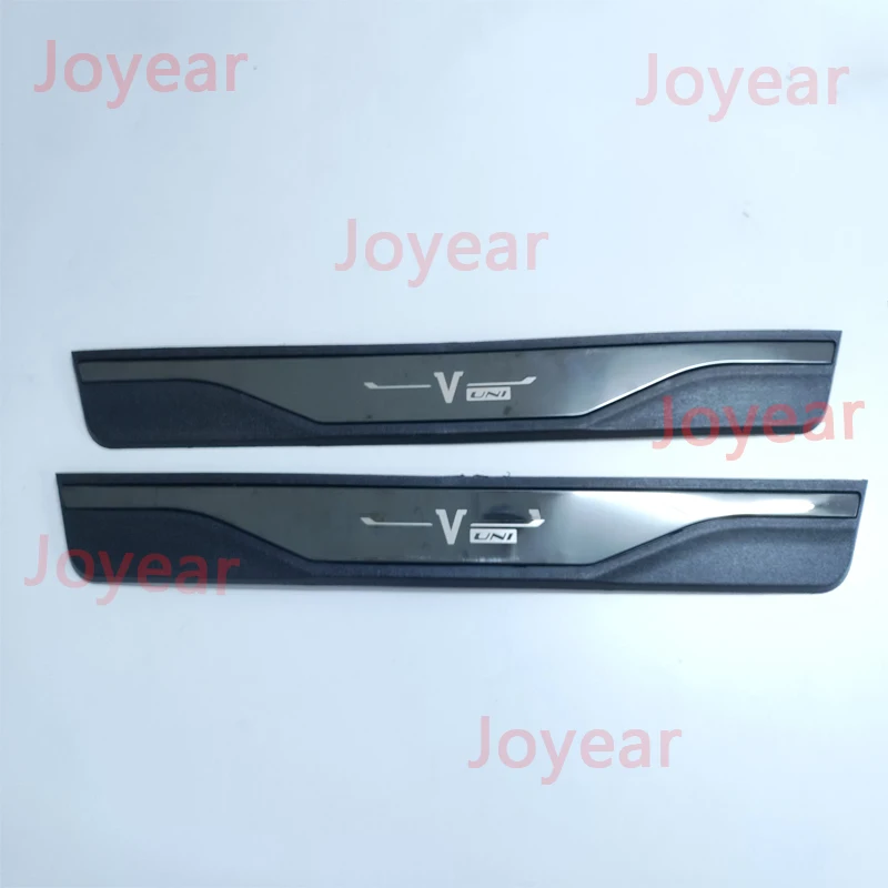 For Changan UNIV UNI-V Car Threshold Bar Door Sill Protective Sticker Welcome Pedal Car External Modified Protective Accessories