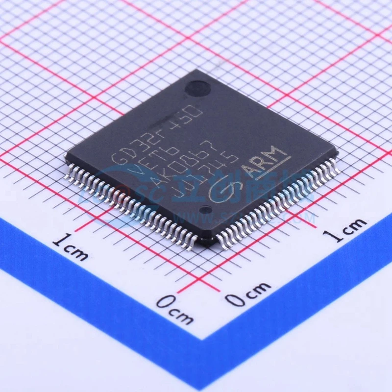 GD GD32 GD32F GD32F450 VET6 GD32F450VET6 In Stock 100% Original New  LQFP-100 Microcontroller (MCU/MPU/SOC) CPU