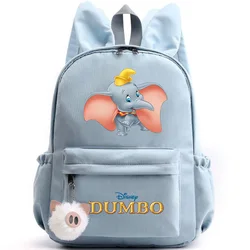 Cute Disney Dumbo Backpack for Girls Boys Teenager Children Rucksack Casual School Bags Rabbit Ears Backpacks Travel Mochila