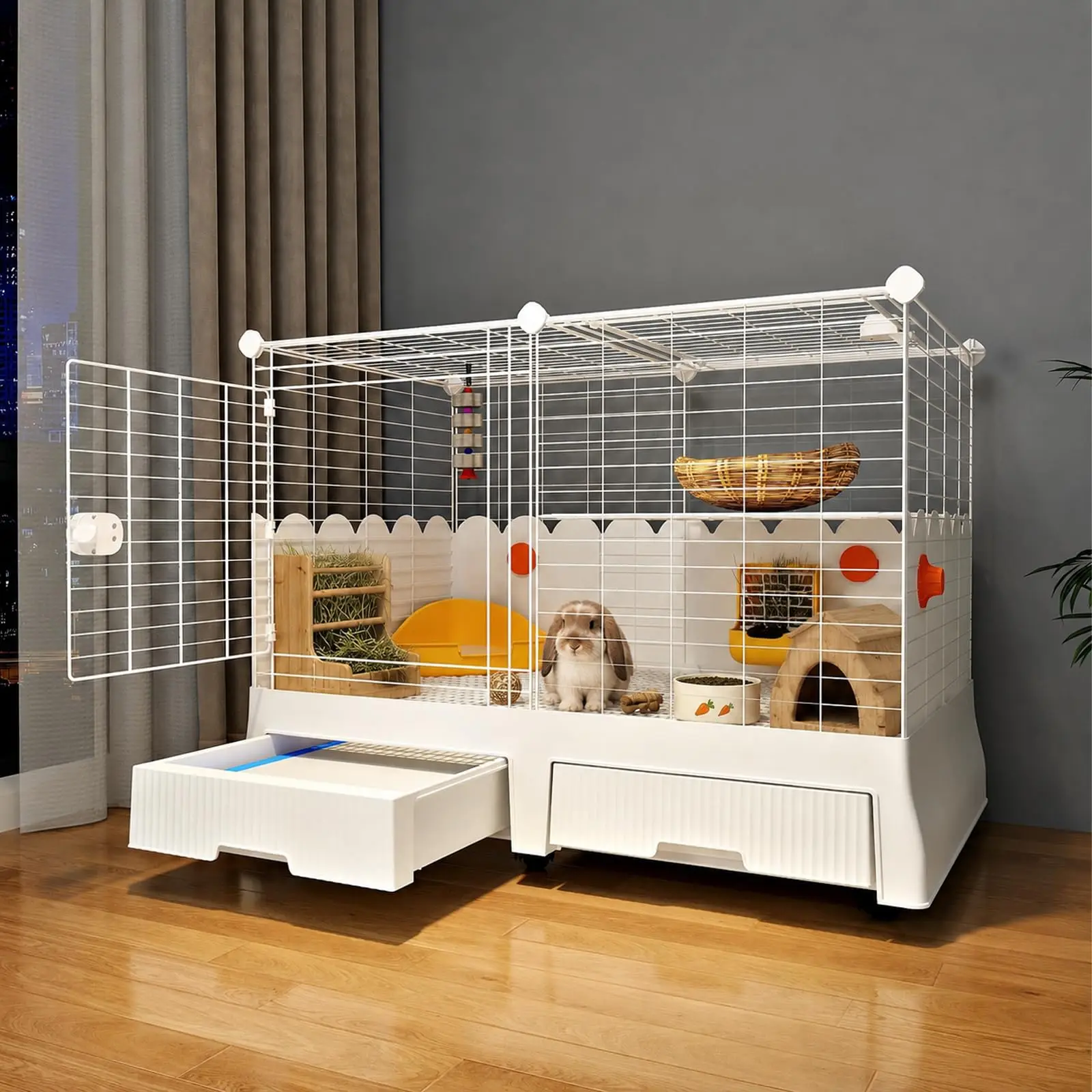 Large Rabbit Cage Indoor, 37