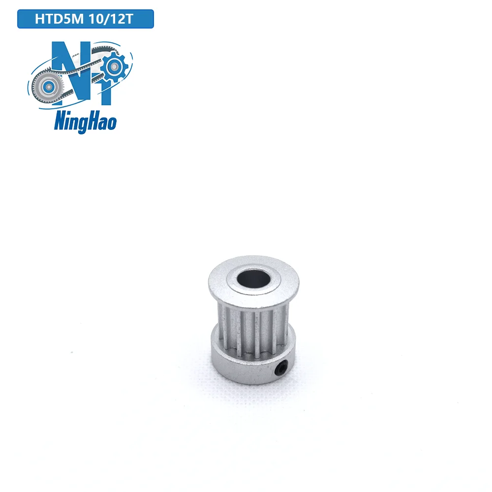 HTD 5 متر 10 الأسنان 12 الأسنان Ktype توقيت بكرة حزام عرض 10/15/20 مللي متر تتحمل 5/6/6.35/7/8/10 مللي متر 10T 12T متزامن عجلة 5 متر بكرة