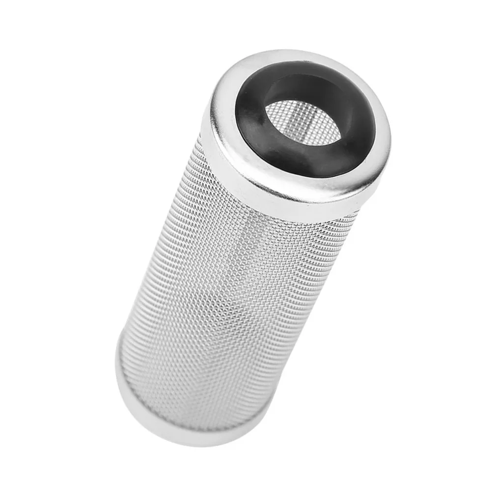 شبكة من الاستانلس استيل حوض السمك تصفية صافي المعادن أنبوب التصفية المسبقة سيليكون مدخل تصفية شبكة شبكة أنبوب غطاء صافي