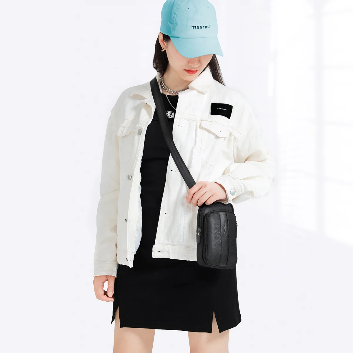 Tigernu-حقائب يد خفيفة الوزن للنساء ، حقائب صغيرة نسائية ، جيوب متعددة ، حقائب حبال مقاومة للماء ، حقائب خارجية ، موضة ، جديد ، حقائب هاتف