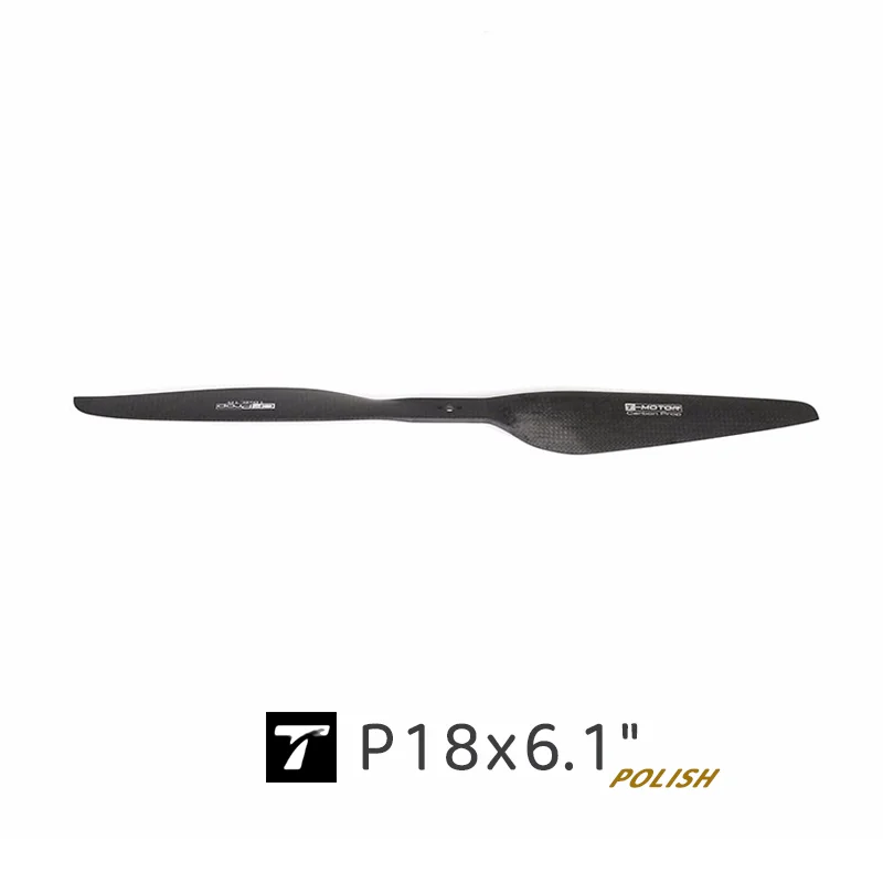 T-MOTOR P18x6.1 Sanded Surface Carbon Fiber Propeller - Universal All-in-One Propeller for Multirotor Drones