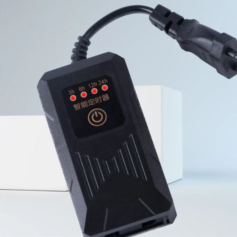 Four-speed Cycle Aquarium Timer Stable Black LED Dimmer Controller Adjustable Generator Timing Switch for Home LED Lights - view 3