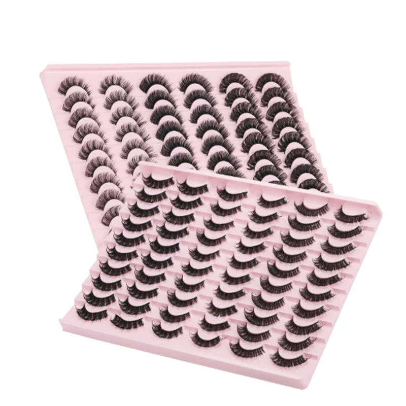 30 paia di ciglia a strisce russe mescolate e abbinate - 3 stili di design unico Ciglia leggere e riutilizzabili super carnose senza crudeltà