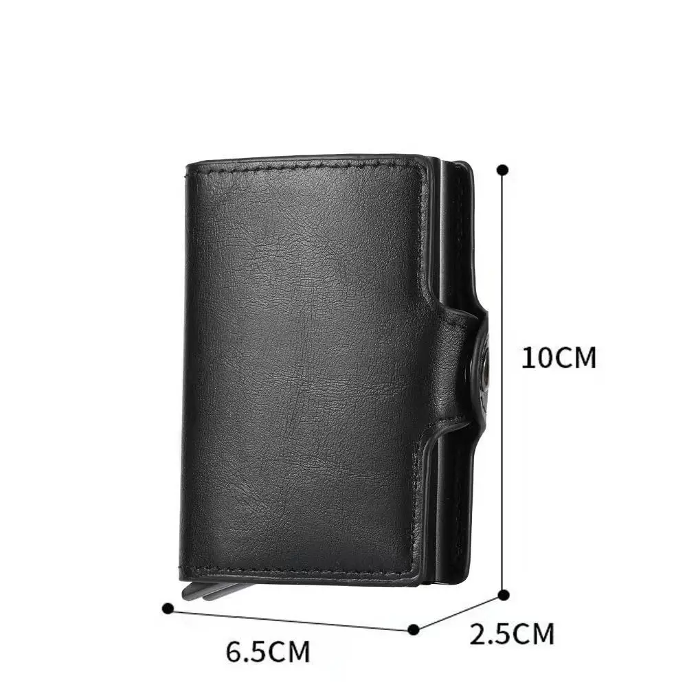 NEW 2026 LUXURY Men Card Wallets Carbon Fiber Slim Mini Wallet 14 Card Holders Small Money Bag Male Purses