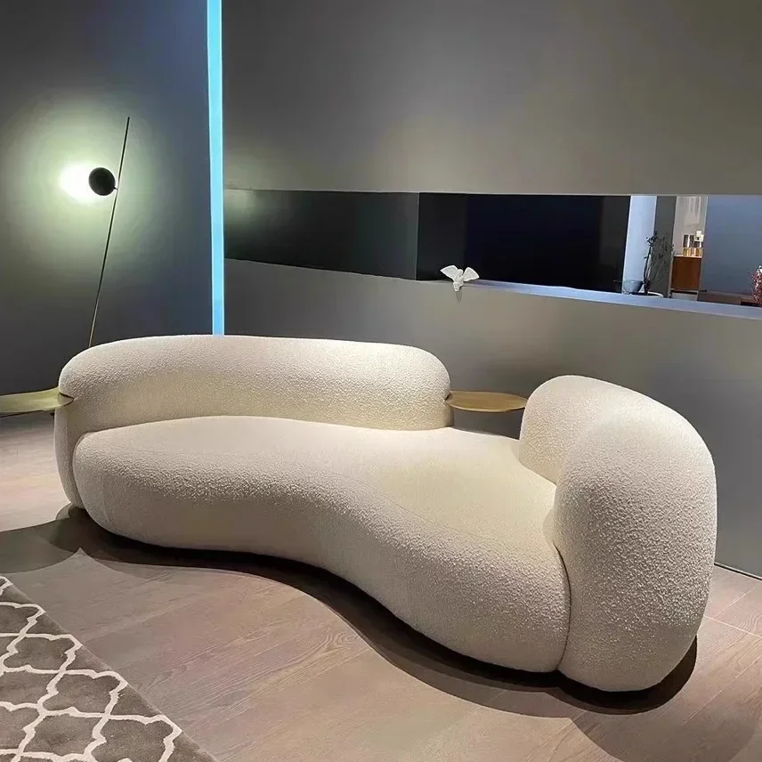 Pea sofa Italian minimalist designer curved sofa