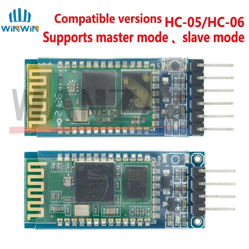 HC-05 HC 05 hc-06 HC 06 RF Wireless Bluetooth Transceiver Slave Module RS232 / TTL to UART converter and adapter for arduino