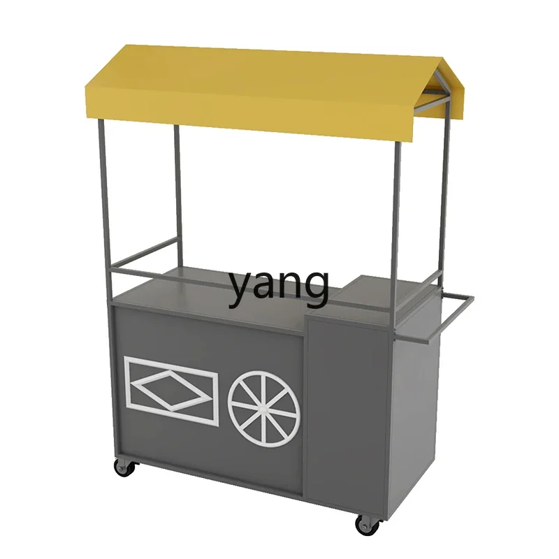 YJQ Outdoor Stall Float Night Market Mobile Stall Scenic Area Mobile Display Stall Car