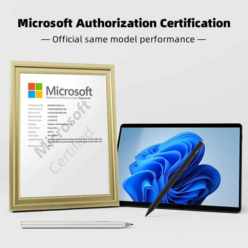 2025 New MPP 2.0 protocol is compatible with Microsoft Surface and HP Kobo touch pens, with 4096 levels of pressure sensitivity