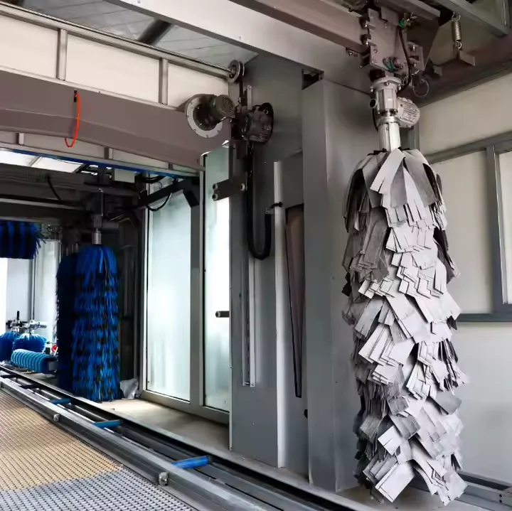 Advanced Automatic Touchless Car Wash System Tunnel Type With Water Recycling and Drying System