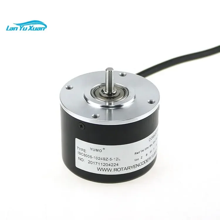 

YUMO ISC6005 tensile stress control solid shaft incremental optical rotary encoder