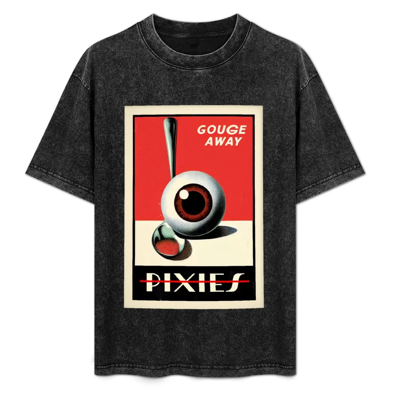 

Gouge The Pixies Away T-Shirt Fashion Print Casual Short Sleeve