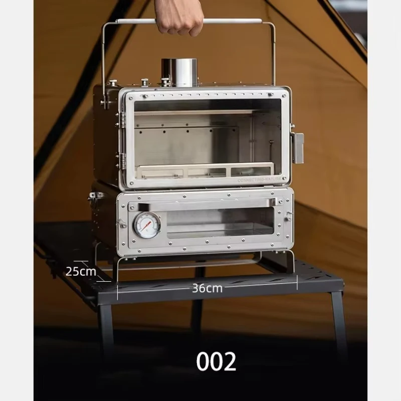 

Freestanding Space Outdoor Tent or Home Indoor Heater Wood Burning Stove Fireplace Multi Fuel Stove