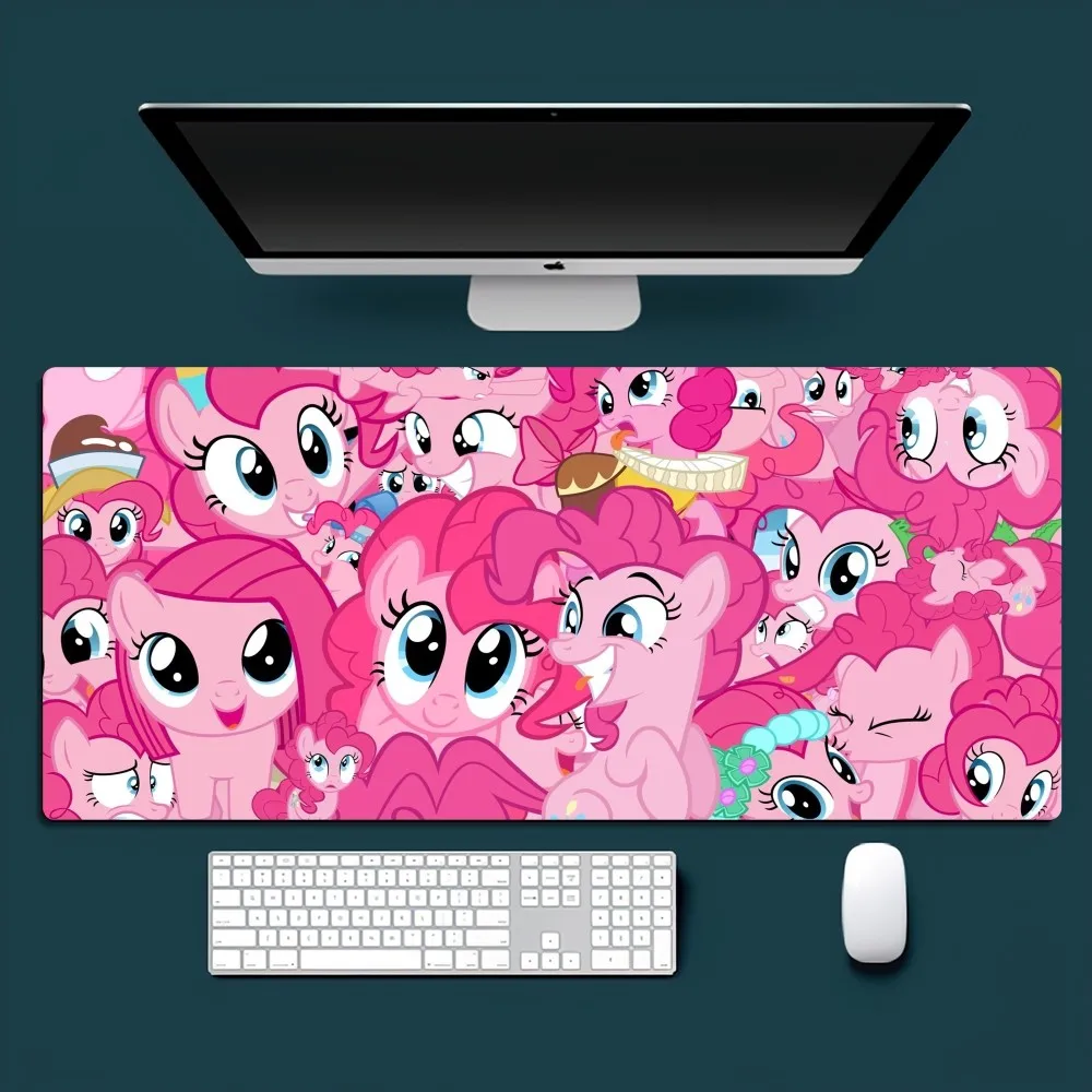 Cartoon M-My L-Little P-Pony Cute Mousepad Office Small Large PC Computer Keyboard Mouse Game Rubber Anti-Slip Mice Mat Big