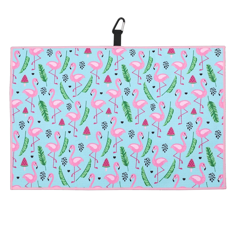 Full sublimation Pattern Double-sided Printed 40x60 cm  Multiple Designs to Choose Microfiber Waffle Golf Towel