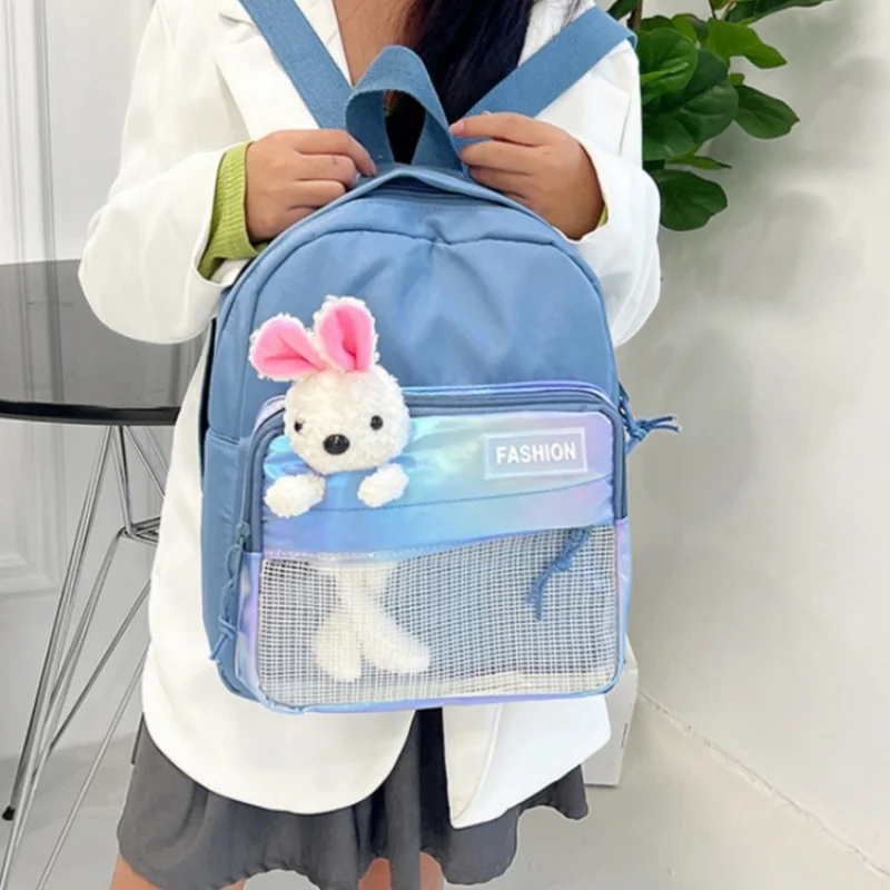 Sac à Dos en Forme de Lapin Mignon pour Femme, Personnalisable au Laser, pour l'École Maternelle, Grande Capacité, pour Enfant