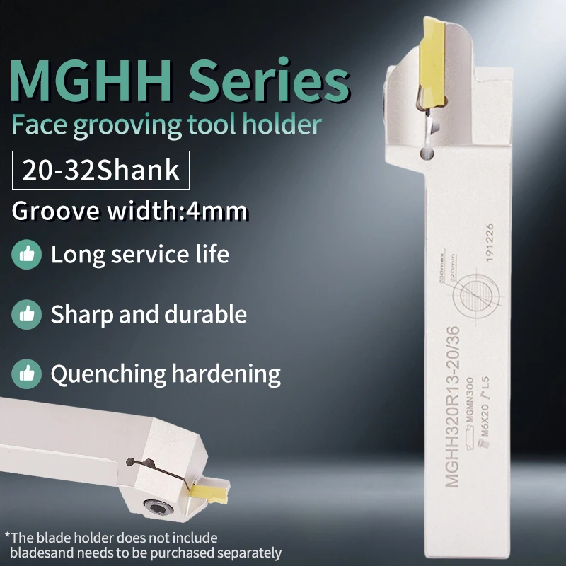 

MGHH420/425/432 4 мм внешняя круглая пружинная сталь ударопрочный удлиненный токарный станок для резки с глубокими канавками