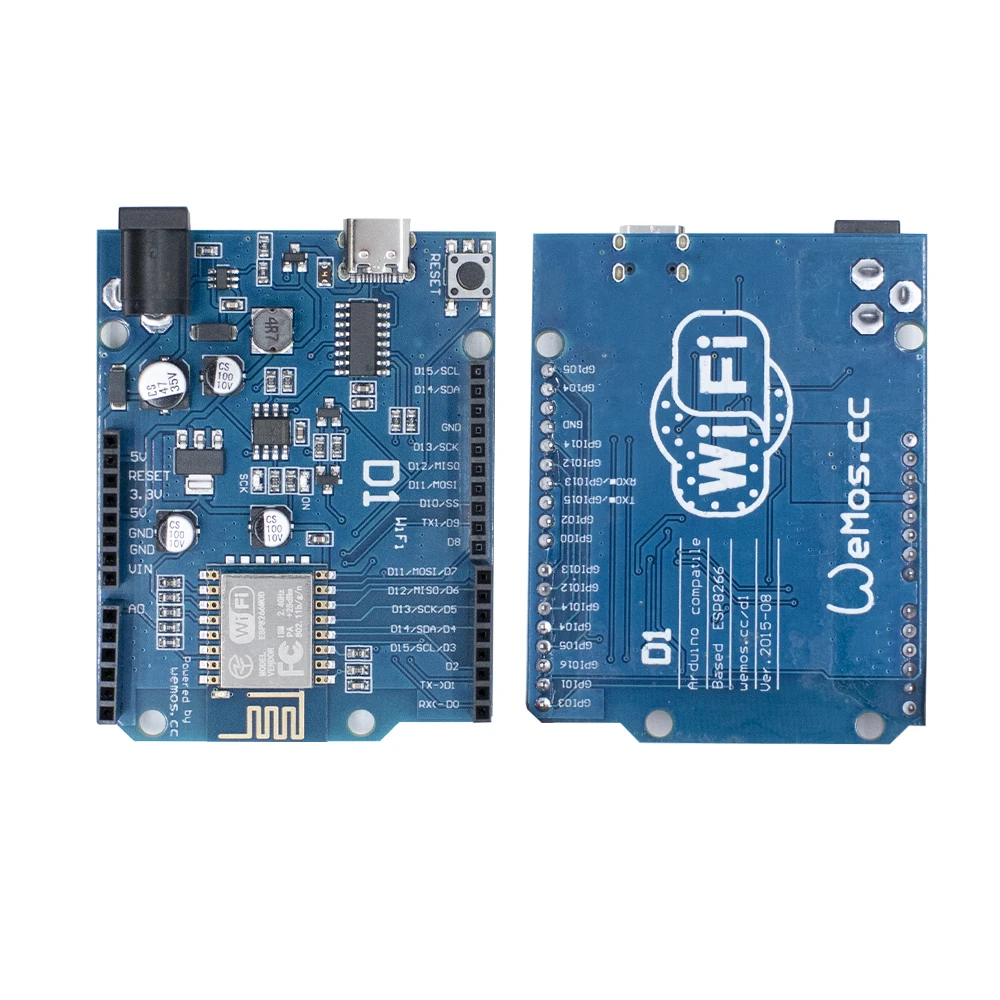 На базе ESP8266 Shield Smart Electronic PCB ESP-12E WeMos D1 UNO R3 CH340 CH340G WiFi макетная плата для Arduino совместимый с IDE