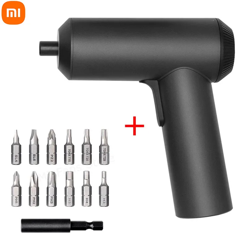 

Xiaomi Mijia Wireless Electric Screwdriver 3.6V 2000mAh 5N.M Torque Rechargeable Small Electr Screwdriv Tools 12Pcs For home