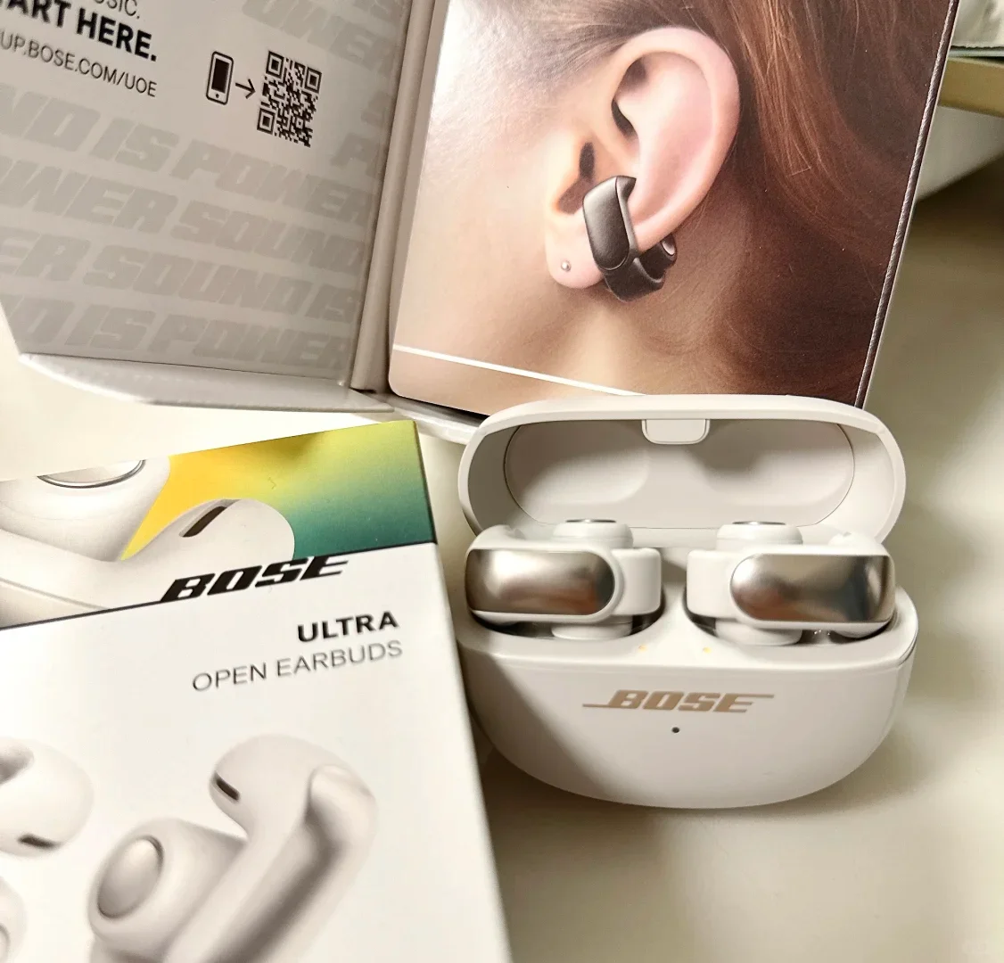Bose Ultra Open Earbuds OpenAudio Technology Open Design In-Ear