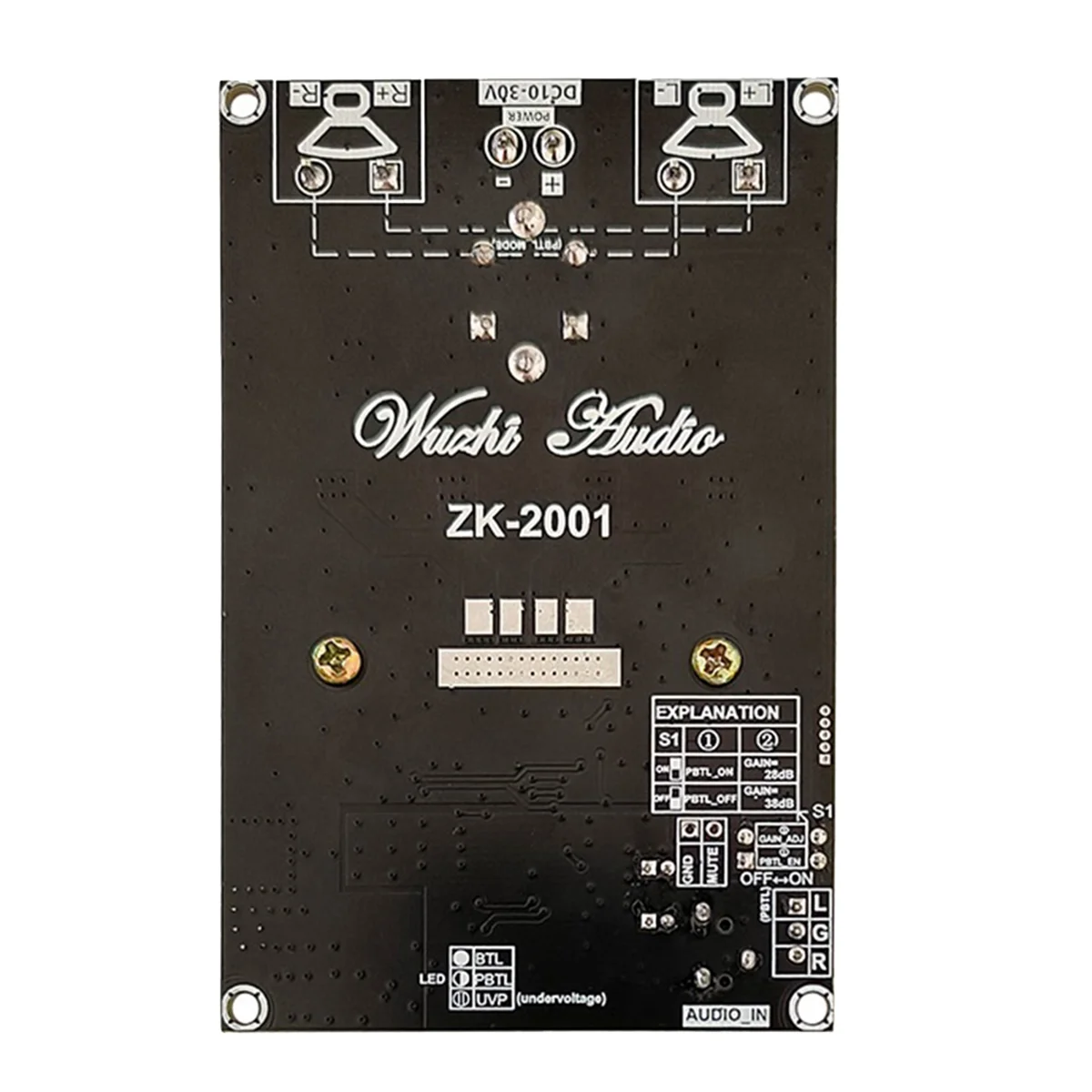 2025 + Digital Amplifier Board Module 2001 Pure Rear Stage High Power TPA3221 Stereo 100Wx2 Bridge Mono 200W Module