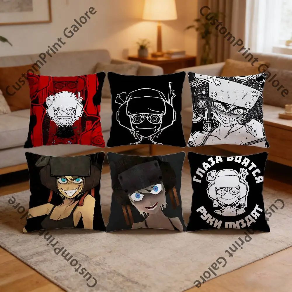 

Наволочка из полиэстера с принтом P-Psychopomp Vena для подарка на День святого Валентина, декоративная наволочка для дивана, на заказ