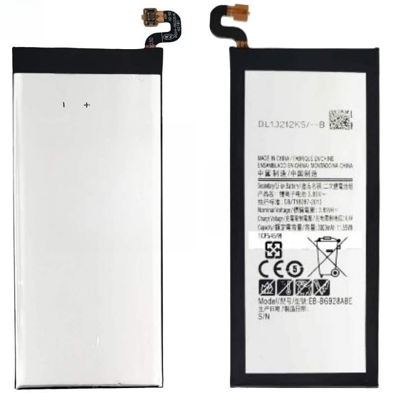 Phone Battery EB-BG928ABE 3.85V 3000mAh For Samsung Galaxy S6 Edge Plus Brand-New High Quality Replacement Battery