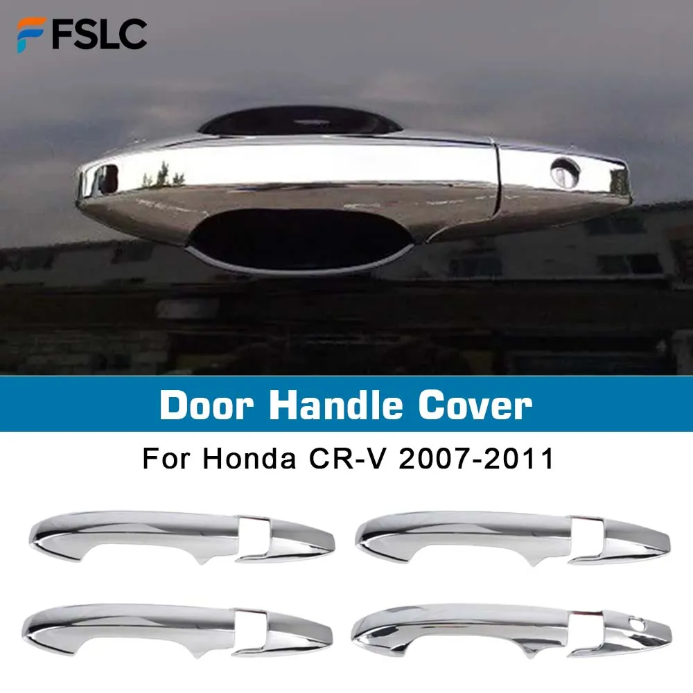 

⭐Genuine⭐ Decoration For Honda CRV CR-V 2007-2011 High Quality Car Door Handle Cover Trim Sticker Accessories Exterior Styling