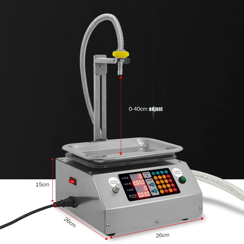 Hot Selling Automatic Weighing Quantitative Filling Machine 0.02-10kg Liquid Lubricating Oil Automatic Filling Machine 2023 New