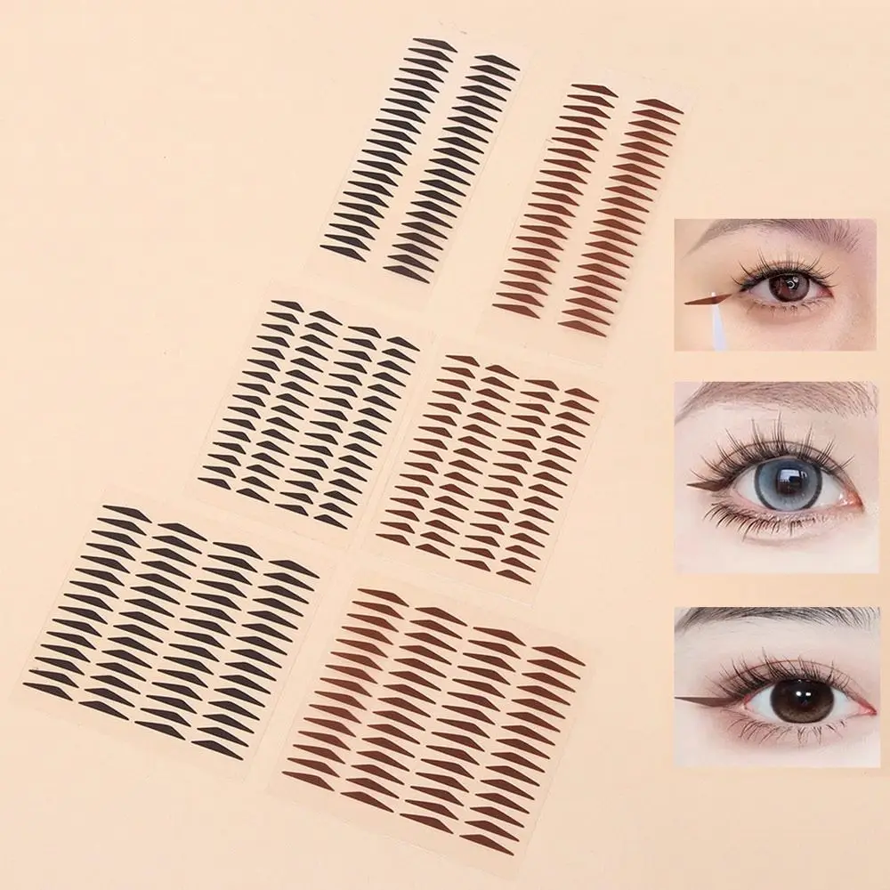 방수 아이라이너 스탬프 스티커 눈 화장 도구 조정용 눈 미용 스티커 아이라이너 패치