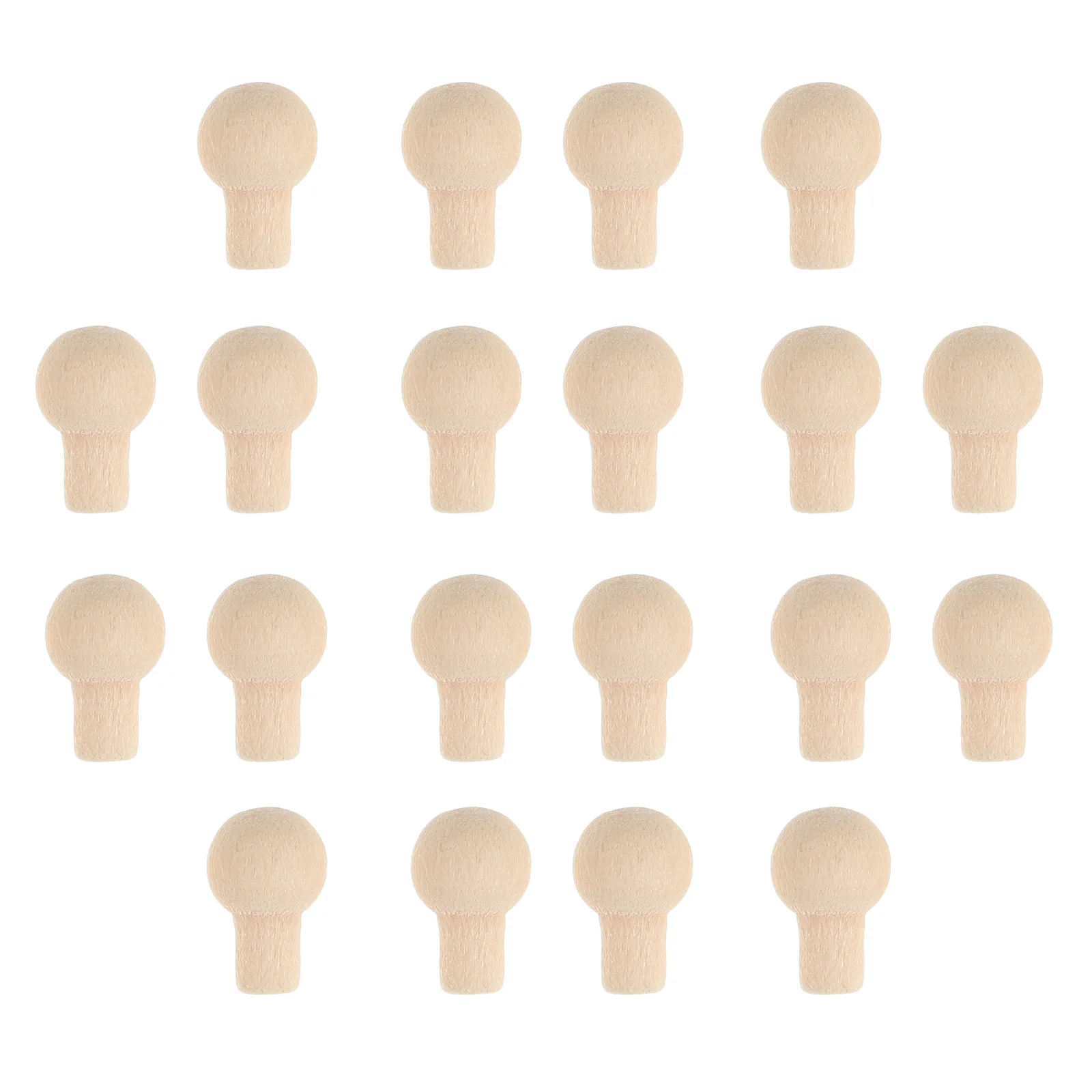 24 Pcs Door Drawer Handle Handles Decorate Mini Furniture Tiny House Accessories